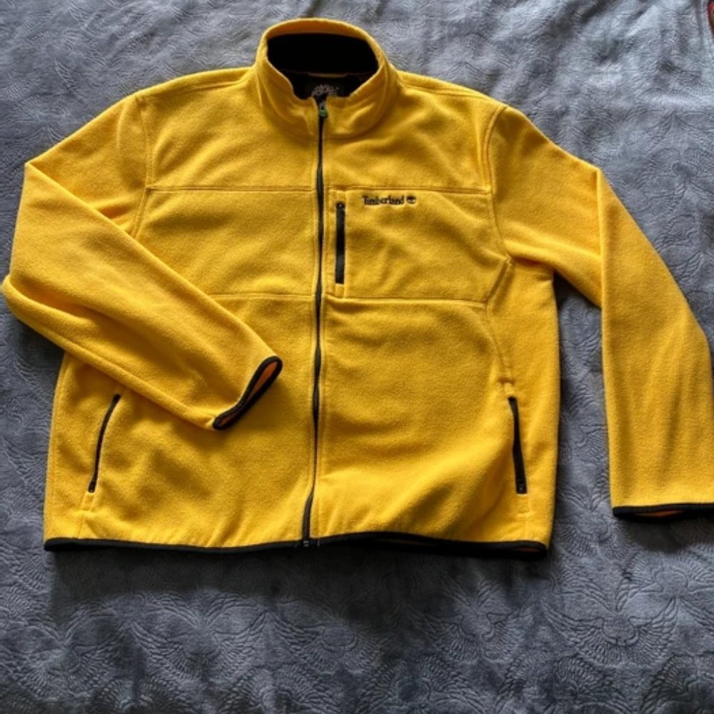 Rare Vintage Timberland Full Zip Fleece